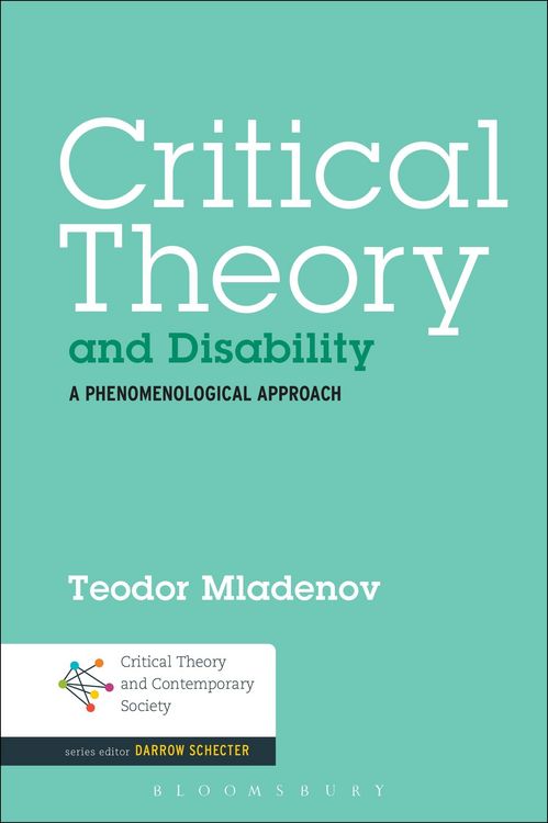 Produktbild: Critical Theory and Disability
