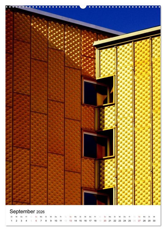 Produktbild: Philharmonie und Kammermusiksaal Berlin (Wandkalender 2026 DIN A2 hoch), CALVENDO Monatskalender
