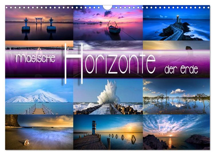 Produktbild: Magische Horizonte der Erde (Wandkalender 2027 DIN A3 quer), CALVENDO Monatskalender