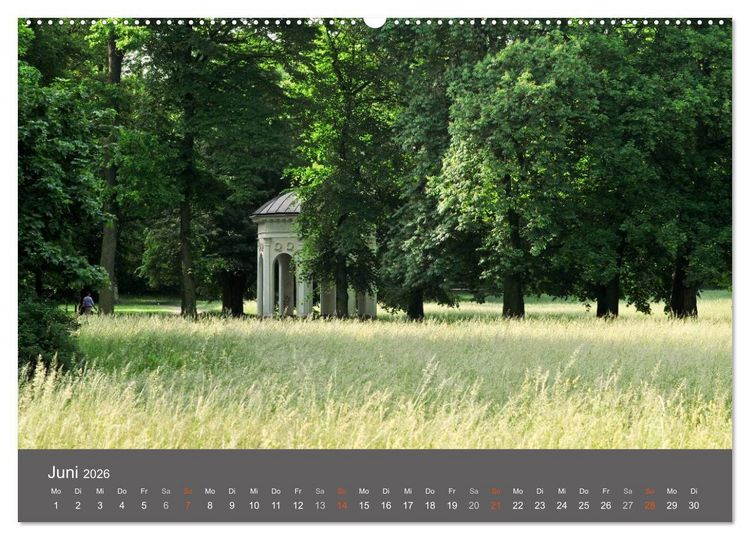 Produktbild: Leipzig - Parks und Landschaften (hochwertiger Premium Wandkalender 2026 DIN A2 quer), Kunstdruck in Hochglanz