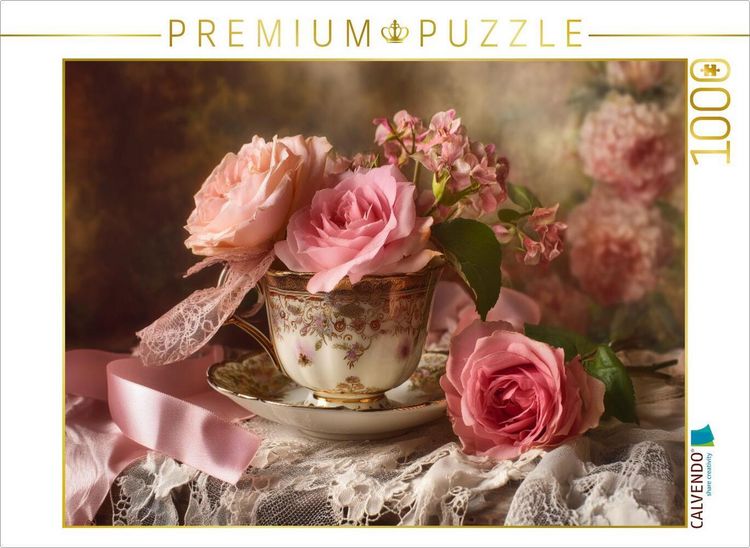 Produktbild: CALVENDO Puzzle Ein Motiv aus dem Kalender Bl&uuml;ten der Zeit | 1000 Teile Lege-Gr&ouml;&szlig;e 64x48cm Foto-Puzzle f&uuml;r gl&uuml;ckliche Stunden