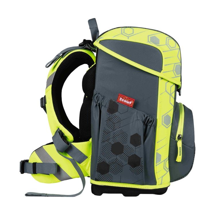 Produktbild: Scout Schulranzen Set Neo Superflash Extreme, Schulranzen Set, 4tlg, Soccers Star