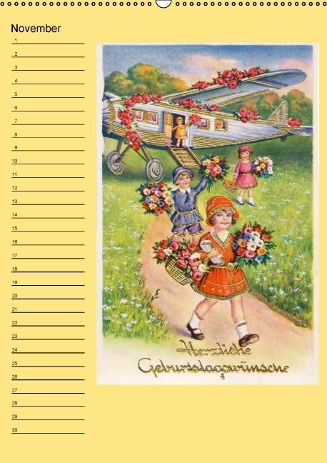 Produktbild: Nostalgic greetings (Wall Calendar perpetual DIN A2 Portrait)