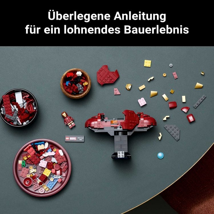 Produktbild: LEGO ǀ Marvel 76327 Iron Man MK4 B&uuml;ste, Modellbau f&uuml;r Erwachsene
