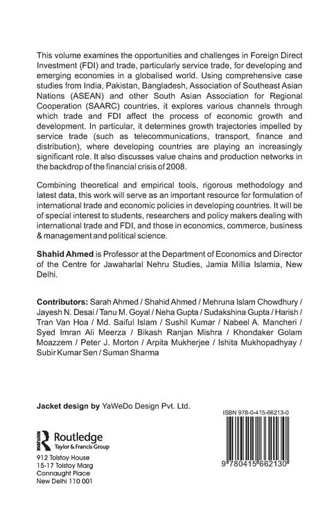 Produktbild: Foreign Direct Investment, Trade and Economic Growth