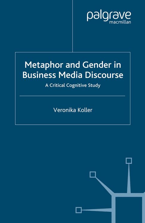 Produktbild: Metaphor and Gender in Business Media Discourse
