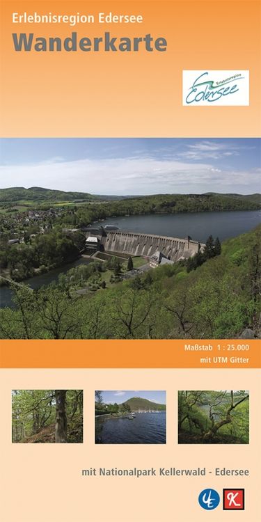Produktbild: Wanderkarte Erlebnisregion Edersee 1 : 25 000