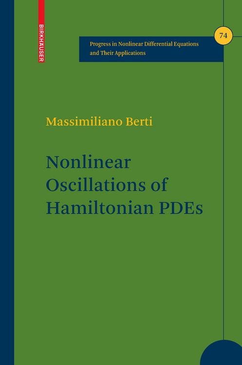 Produktbild: Nonlinear Oscillations of Hamiltonian PDEs