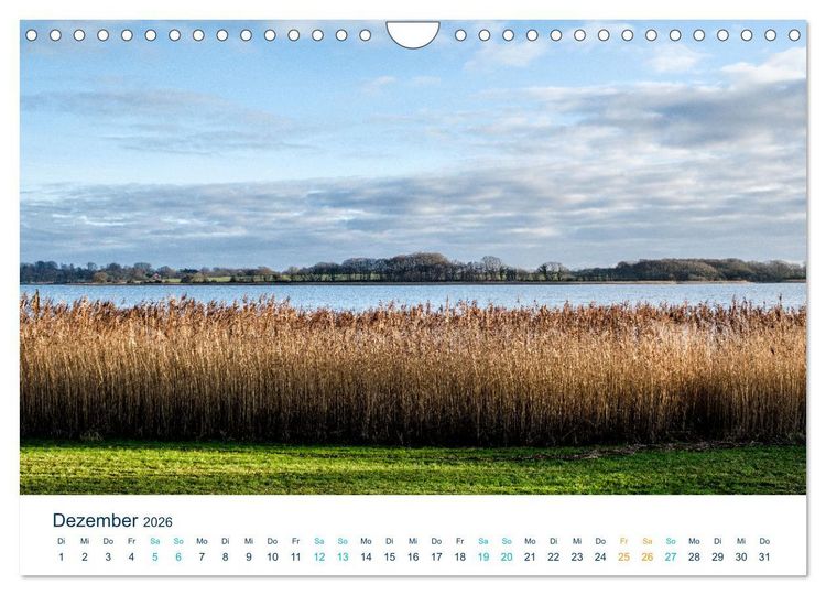 Produktbild: Die Schlei - Segelrevier und Naherholungsgebiet (Wandkalender 2026 DIN A4 quer), CALVENDO Monatskalender