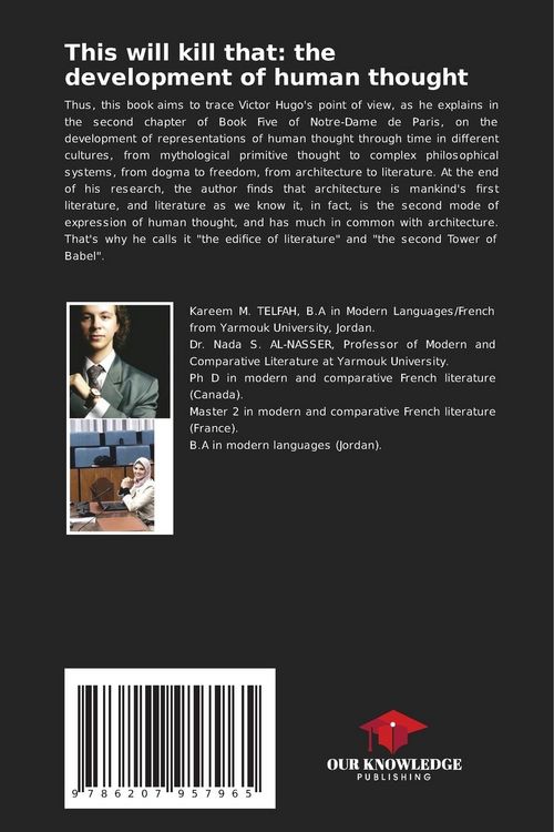 Produktbild: This will kill that: the development of human thought