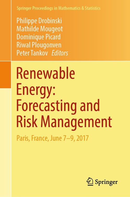 Produktbild: Renewable Energy: Forecasting and Risk Management