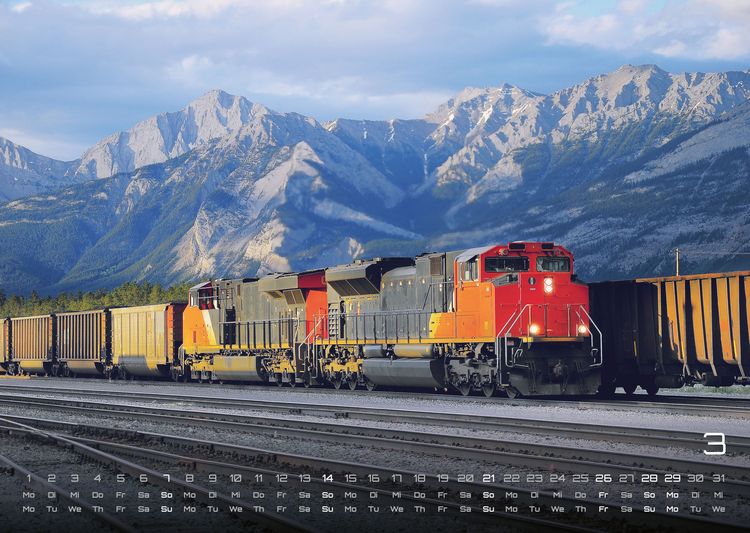 Produktbild: Eisenbahn - faszinierende Bahnwelt - 2027 - Kalender DIN A3