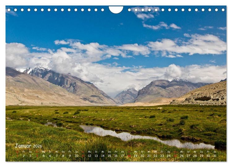 Produktbild: Faszinierende Landschaften entlang der chinesischen Seidenstrasse (Wandkalender 2026 DIN A4 quer), CALVENDO Monatskalender