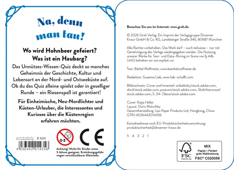 Produktbild: Wer h&auml;tte das gedacht?! Das Unn&uuml;tzes-Wissen-Quiz K&uuml;ste und Inseln