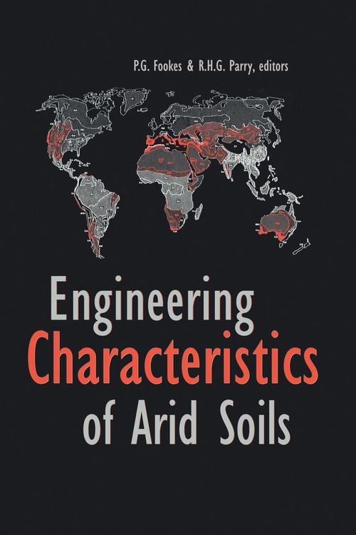 Produktbild: Engineering Characteristics of Arid Soils