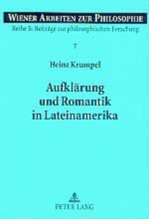 Produktbild: Aufkl&auml;rung und Romantik in Lateinamerika