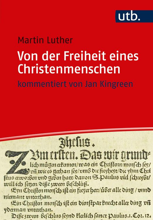Produktbild: Von der Freiheit eines Christenmenschen