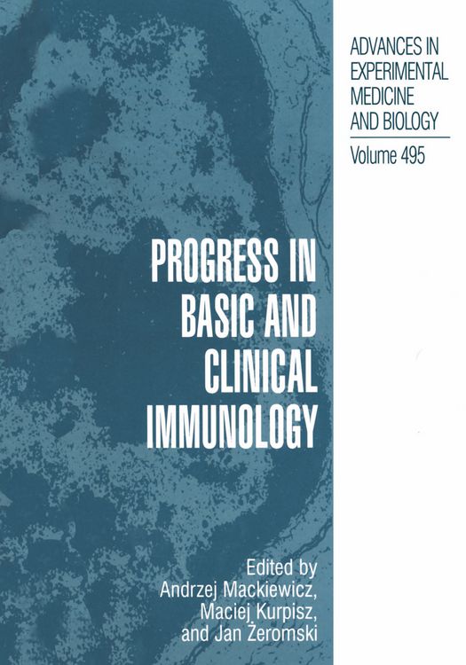 Produktbild: Progress in Basic and Clinical Immunology