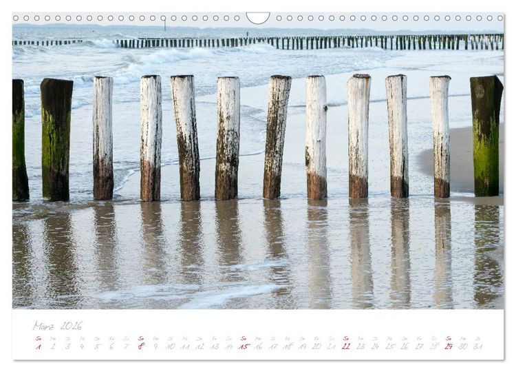 Produktbild: Zeeland (Wandkalender 2026 DIN A3 quer), CALVENDO Monatskalender