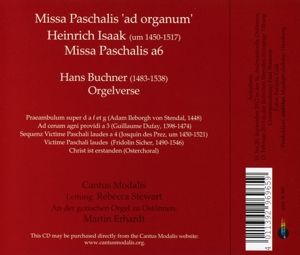 Produktbild: Missae Paschalis/Orgelverse
