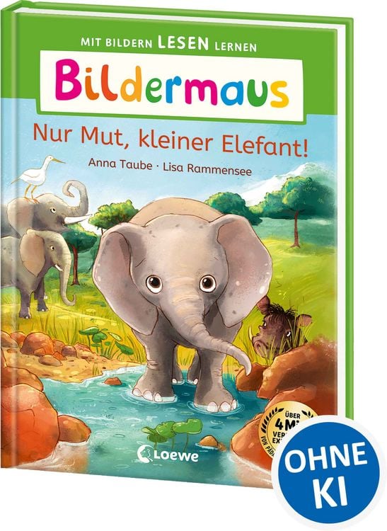 Produktbild: Bildermaus - Nur Mut, kleiner Elefant!