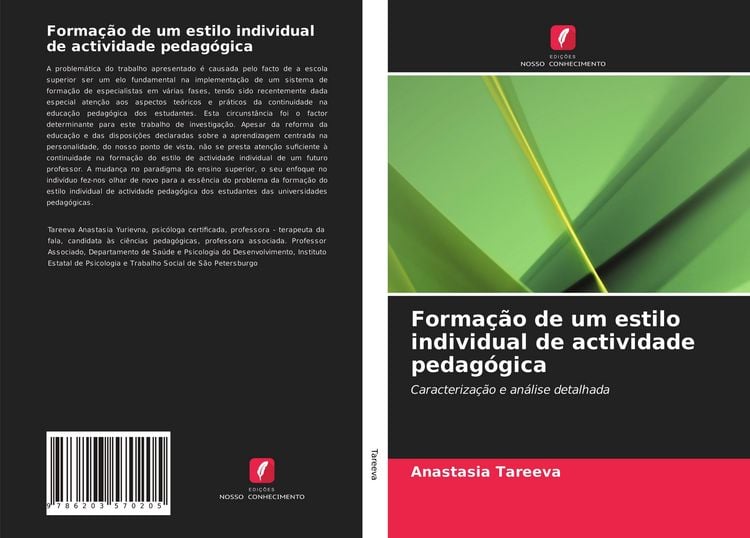 Produktbild: Forma&ccedil;&atilde;o de um estilo individual de actividade pedag&oacute;gica