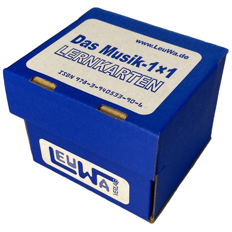 Produktbild: Das Musik-1x1 | Musiknoten lesen lernen mit Karteikarten