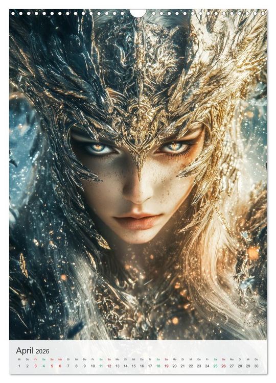 Produktbild: Nordische Mythologie (Wandkalender 2026 DIN A3 hoch), CALVENDO Monatskalender