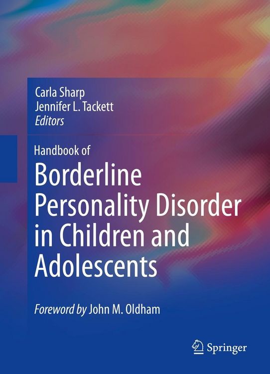 Produktbild: Handbook of Borderline Personality Disorder in Children and Adolescents