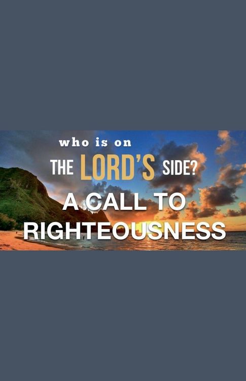 Produktbild: Who Is on the Lord's Side? A Call to Righteousness