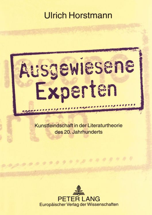 Produktbild: Ausgewiesene Experten