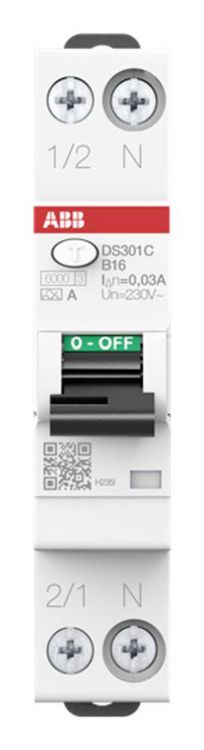 Produktbild: ABB 2CSR255163R1165 FI-Schutzschalter/Leitungsschutzschalter 16A