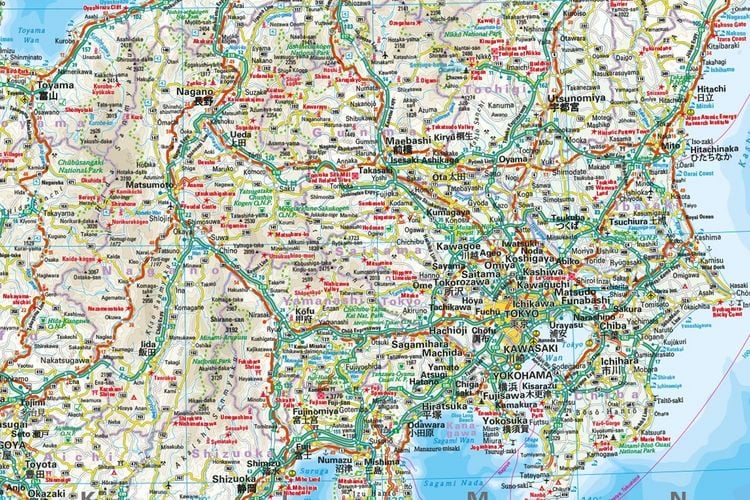 Produktbild: Reise Know-How Landkarte Japan (1:1.200.000)