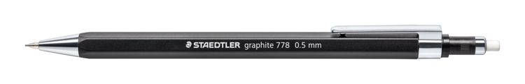 Produktbild: STAEDTLER 778 05-9 Druckbleistift 0.5mm Bezeichnung der H&auml;rte: B