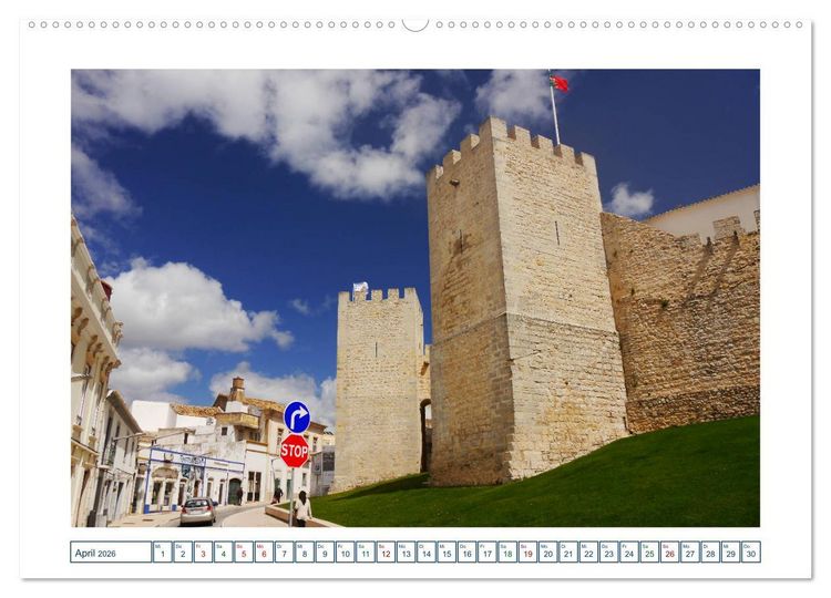 Produktbild: Portugal. Die Algarve zwischen Faro und Castro Marim (hochwertiger Premium Wandkalender 2026 DIN A2 quer), Kunstdruck in Hochglanz