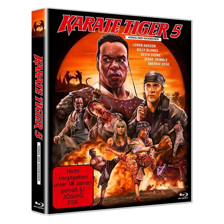 Produktbild: KARATE TIGER 5 - K&Ouml;NIG DER KICKBOXER - Scanavo Ed.