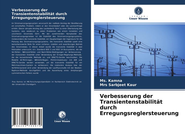 Produktbild: Verbesserung der Transientenstabilit&auml;t durch Erregungsreglersteuerung