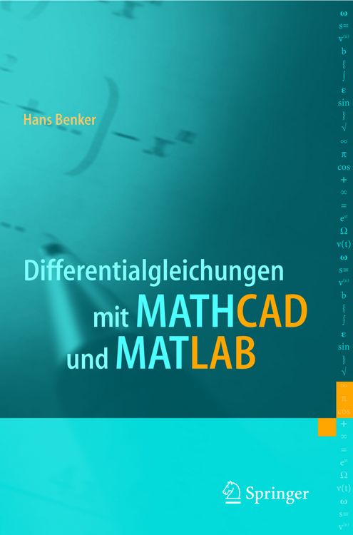 Produktbild: Differentialgleichungen mit MATHCAD und MATLAB
