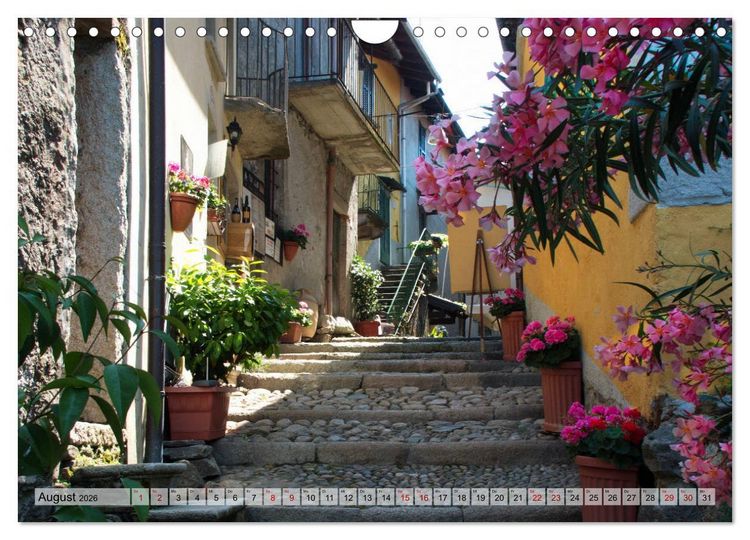 Produktbild: Isola dei Pescatori im Lago Maggiore (Wandkalender 2026 DIN A4 quer), CALVENDO Monatskalender