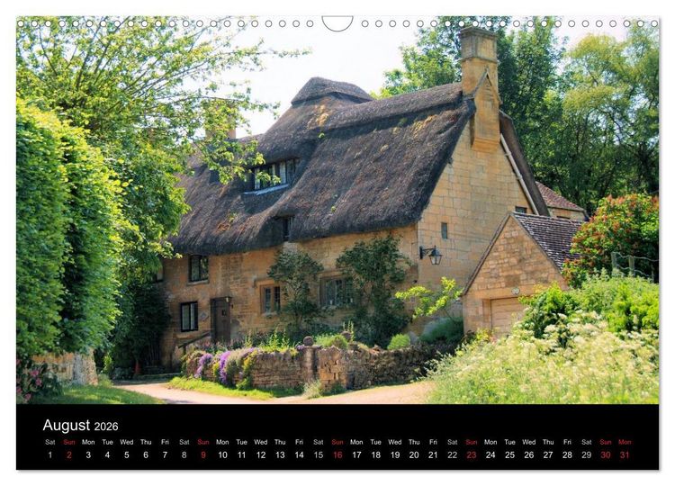 Produktbild: Cotswold Towns (Wall Calendar 2026 DIN A3 landscape), CALVENDO 12 Month Wall Calendar