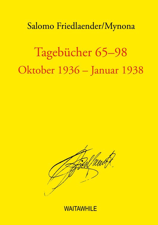 Produktbild: Tageb&uuml;cher 65 - 98