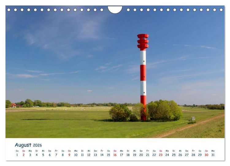 Produktbild: Butjadingen. Impressionen zwischen Jade und Nordsee (Wandkalender 2026 DIN A4 quer), CALVENDO Monatskalender