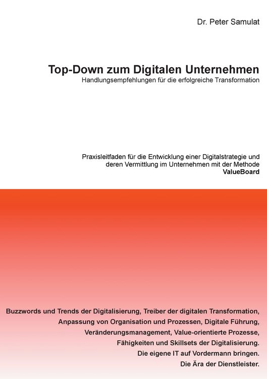 Produktbild: Top-Down zum Digitalen Unternehmen