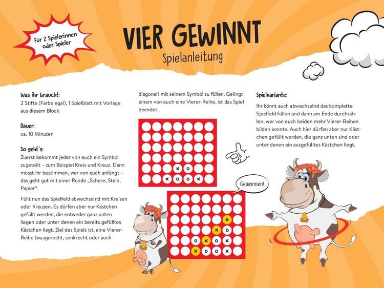 Produktbild: Der gro&szlig;e Spieleblock - Spiele f&uuml;r die ganze Familie