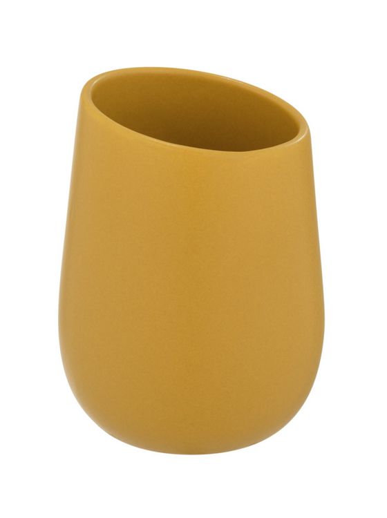 Produktbild: Waschtisch-Set Mod. Badi Gelb, 2-tlg., aus hochwertiger Keramik