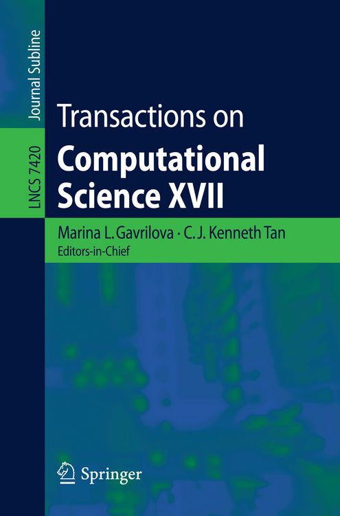 Produktbild: Transactions on Computational Science XVII