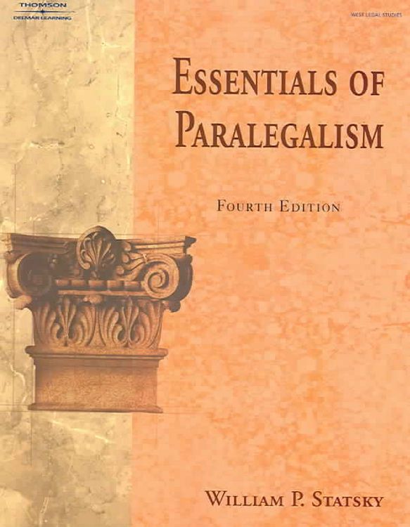 Produktbild: Essentials of Paralegalism