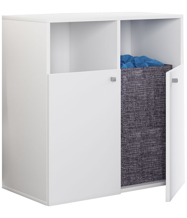 Produktbild: W&auml;scheschrank W&auml;schetruhe W&auml;schebox Dreso L 2-f