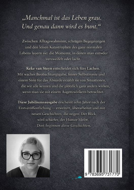 Produktbild: Das Leben ist wie kunterbuntes Anthrazit