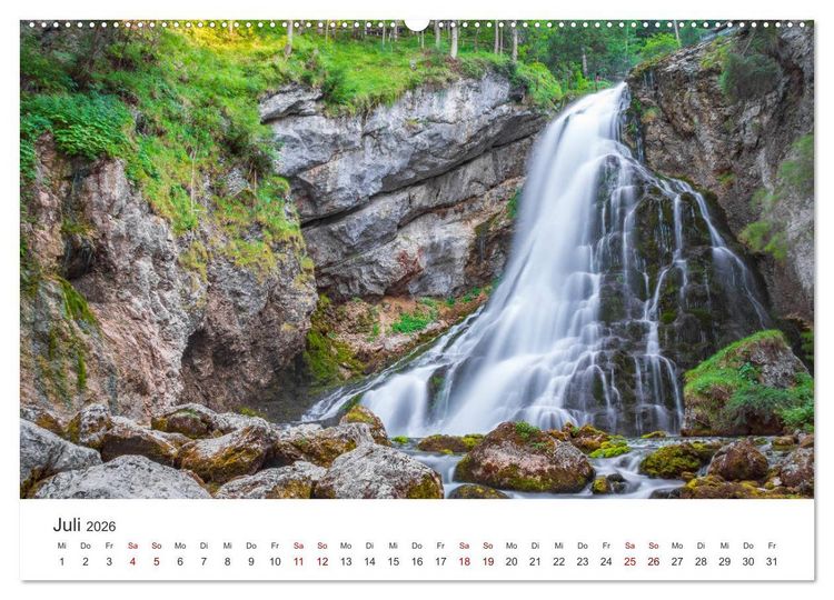 Produktbild: Alpenland &Ouml;sterreich (Wandkalender 2026 DIN A2 quer), CALVENDO Monatskalender